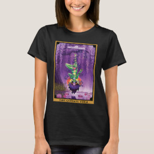 De Godin Tara De Gehangene Tarotkaart Hindoe T-shirt