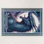 De Godzilla Tarot Kaart Legpuzzel (Horizontaal)