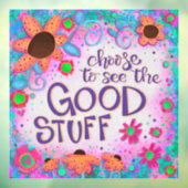 De Goede Dingen “Inspirivity” Ruitsticker Raamsticker (Vel 3)