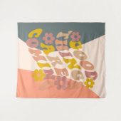 De goede dingen komen het Ontwerp van de Teruggave Wandkleed (Voorkant (horizontaal))