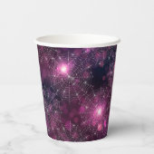 De Goede Heks Mousserende Spider Webs 8oz Papieren Bekers (Achterkant)