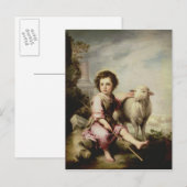 De goede Herder, c.1650 Briefkaart (Voorkant / Achterkant)