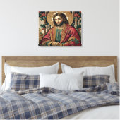 De goede herder canvas afdruk (Insitu (Slaapkamer))
