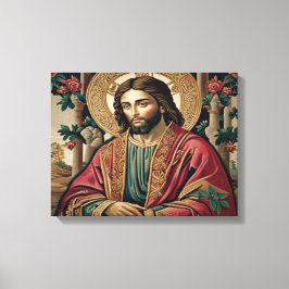 De goede herder canvas afdruk