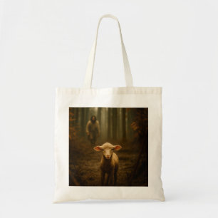 De Goede Herder en het Verloren Lam – Jezus & Lam Tote Bag