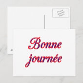 De goede kaart van de Dag (Voorkant / Achterkant)