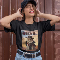 De goede kat de lelijke grappige outlaw kat
