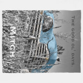 De Goede Ol Dagen 2 - PLUSH Groot Fleece Deken (Voorkant (Horizontaal))