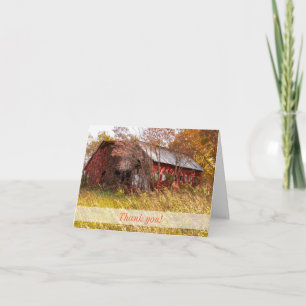 De goede oude boerendagen bedankt je kaart