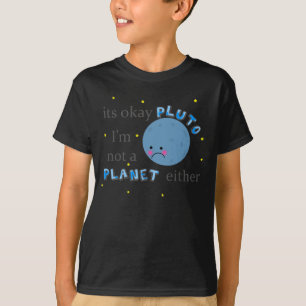 de goede pluto in het zwart t-shirt
