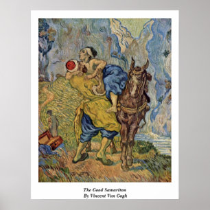 De goede Samaritaan van Vincent Van Gogh Poster