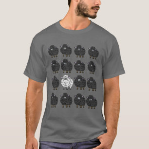 De goede schapen in de familie T-Shirt
