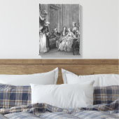 De goede vooromen canvas afdruk (Insitu (Slaapkamer))