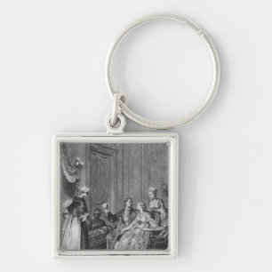 De goede vooromen sleutelhanger