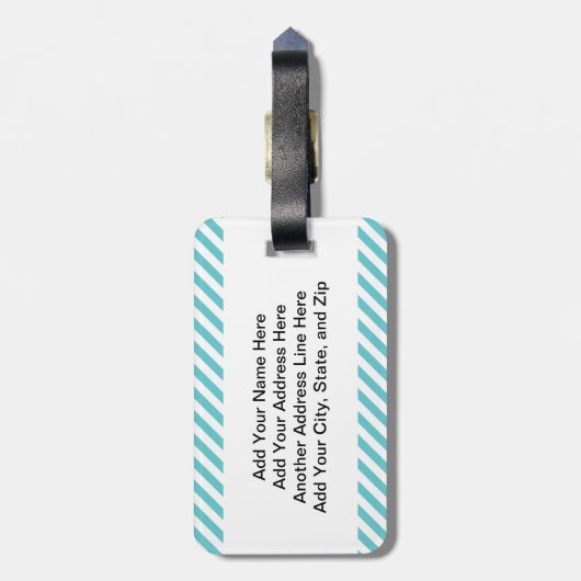 De Goede Vrienden van dieren Bagagelabel (Achterkant verticaal)