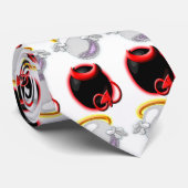 De goede vs slechte eieren stropdas (Opgerold)