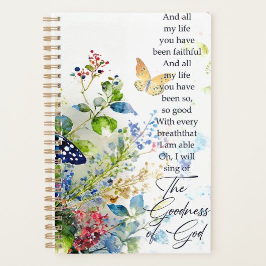 De goedheid van God Planner (Voorkant)