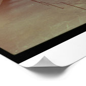 De Gokstad-beug (hout) Poster (Hoek)