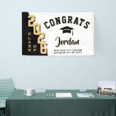 De Golden Black Afstuderen Class van 2025 Spandoek (Beurs)