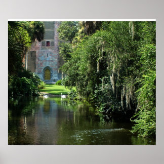 De Golden deur van Bok Tower Poster