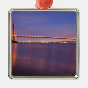 De Golden Gate Bridge bij schemering vanuit Kirby Metalen Ornament
