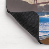 De Golden Gate Bridge van Baker Beach Muismat (Hoek)