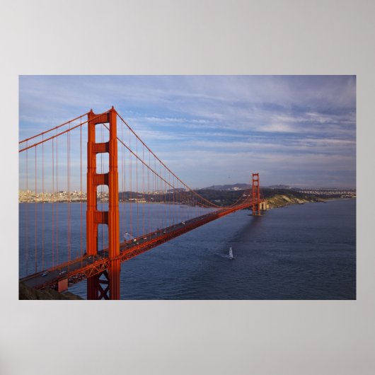 De Golden Gate Bridge van de Marin Poster (Voorkant)