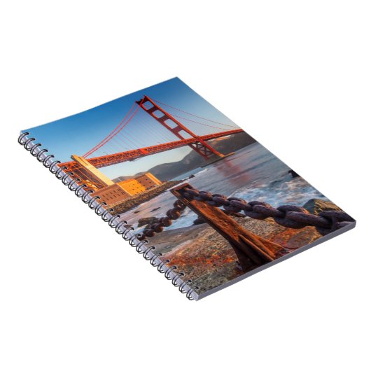 De Golden Gate Bridge van het Fort Point Notitieboek (Rechterzijde)
