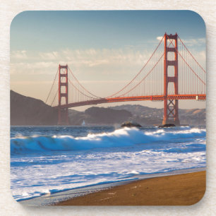 De Golden Gate Bridge vanuit Baker Beach Drankjes Onderzetter