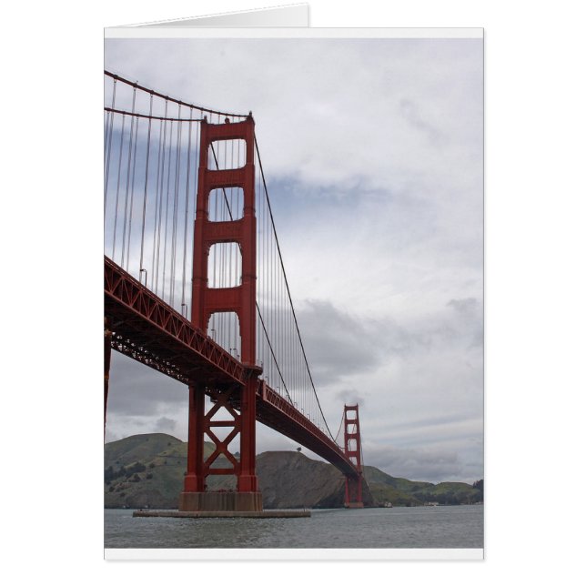 De Golden Gate-brug San Francisco (Voorkant)