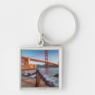 De Golden Gate-brug vanuit Fort Point Sleutelhanger