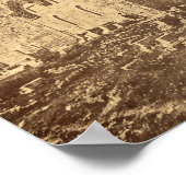 De Golden Gate in Jeruzalem Poster (Hoek)