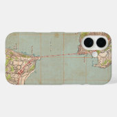 De Golden Gate Topografische Kaart Case-Mate iPhone Case (Achterkant (horizontaal))