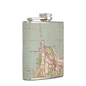 De Golden Gate Topografische Kaart Heupfles (Rechts)