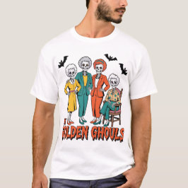 De Golden Ghouls Girls - grappige Halloween parodi T-shirt