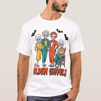 De Golden Ghouls Girls - grappige Halloween parodi T-shirt