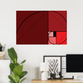 De Golden Ratio Poster (Thuiskantoor)