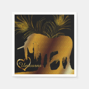 De Golden Unicorn Servet