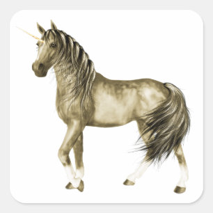 de Golden Unicorn Sticker