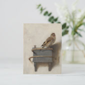 De Goldfinch Briefkaart (Staand voorkant)