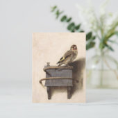 De Goldfinch Briefkaart (Staand voorkant)