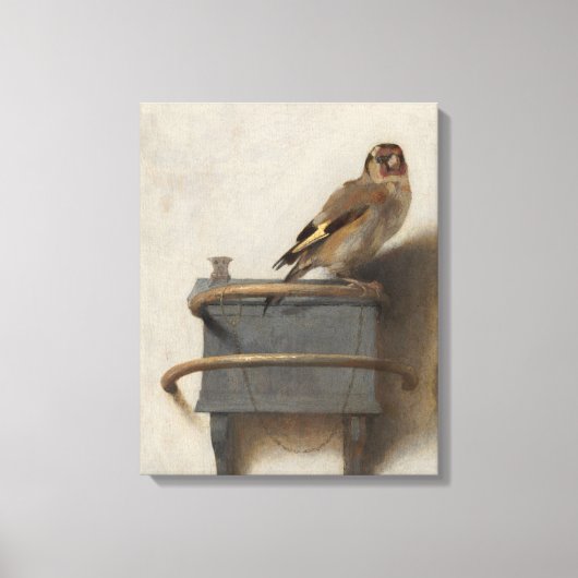 De Goldfinch Canvas Afdruk (Voorkant)