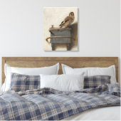 De Goldfinch Canvas Afdruk (Insitu (Slaapkamer))