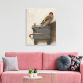 De Goldfinch Canvas Afdruk (Insitu (Woonkamer))