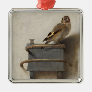 De Goldfinch Metalen Ornament