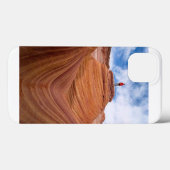 De golf, Arizona - Abstracte woestijn Case-Mate iPhone Case (Achterkant (horizontaal))