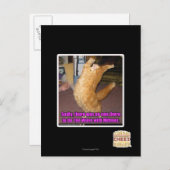 De golf briefkaart (Voorkant / Achterkant)