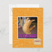 De golf briefkaart (Voorkant / Achterkant)