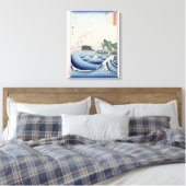 De golf canvas afdruk (Insitu (Slaapkamer))