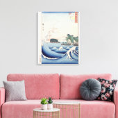 De golf canvas afdruk (Insitu (Woonkamer))